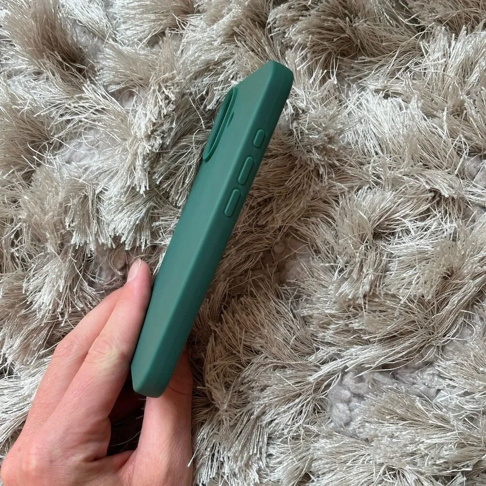 Protector Durable PVA Cover Green Phone Case For iPhone16 Plus X1 Choose Color